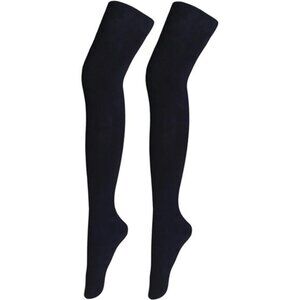 Women Thigh High Socks Cotton Warm Over the Knee Socks Long Knee High